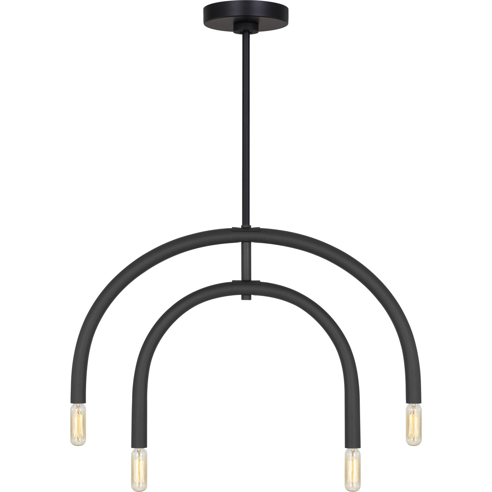 Hadden Medium Chandelier Midnight Black - Visual Comfort Ceiling Lights