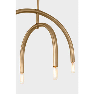 Hadden Small Chandelier Midnight Black - Visual Comfort Ceiling Lights