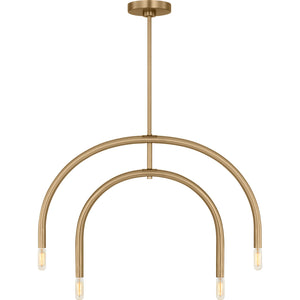 Hadden Small Chandelier Midnight Black - Visual Comfort Ceiling Lights