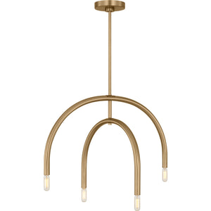 Hadden Small Chandelier Midnight Black - Visual Comfort Ceiling Lights