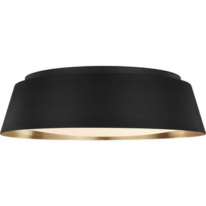 Asher Large Flush Mount Matte White - Visual Comfort Ceiling Lights