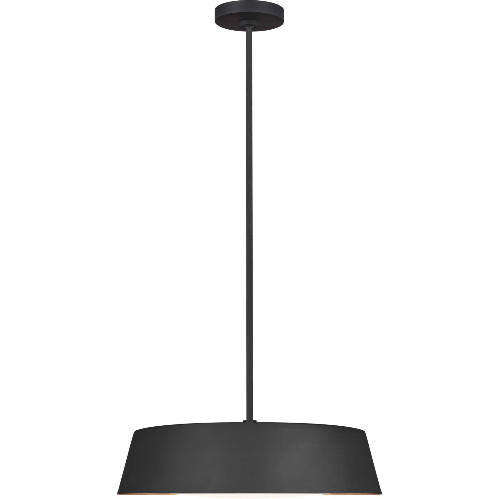 Asher Pendant Midnight Black - Visual Comfort Ceiling Lights