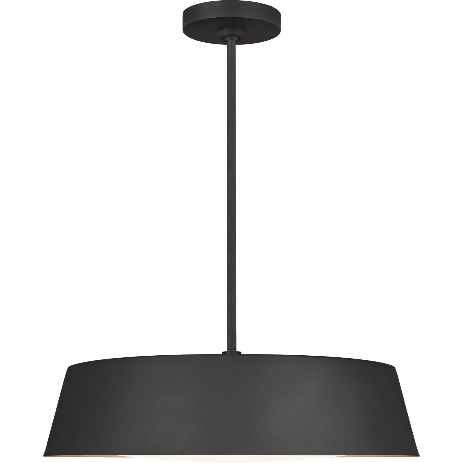 Asher Pendant Midnight Black - Visual Comfort Ceiling Lights