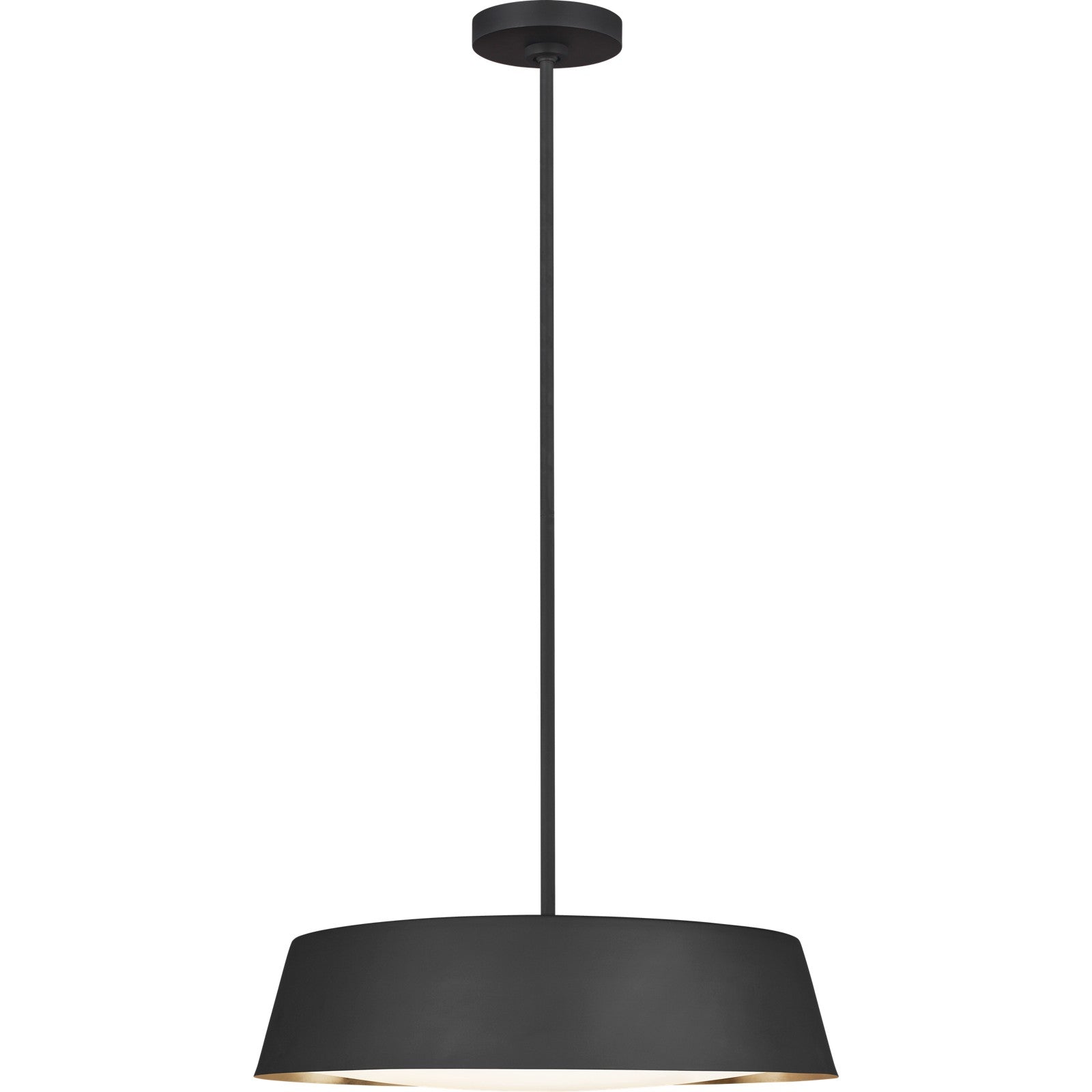 Asher Pendant Midnight Black - Visual Comfort Ceiling Lights