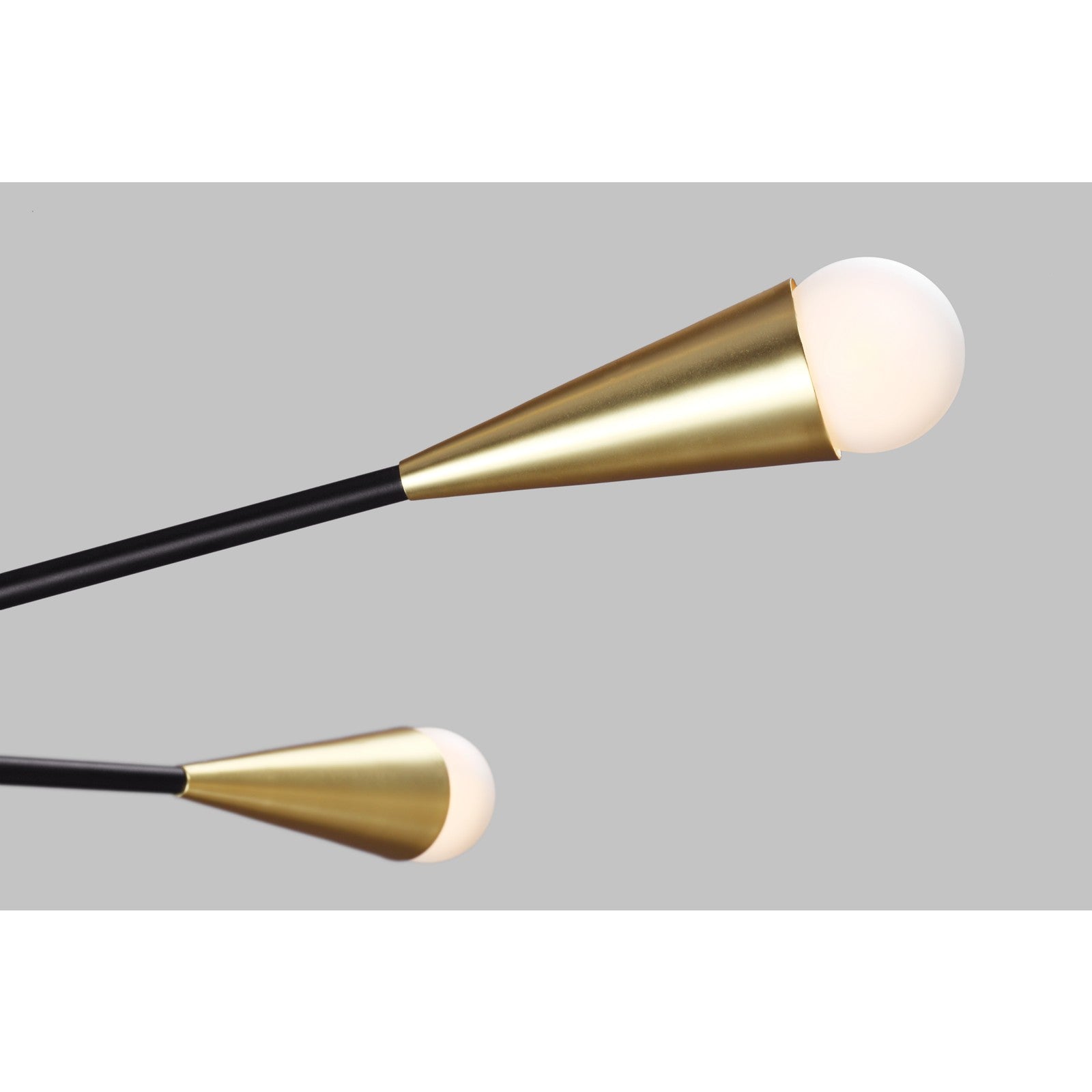 Jax Medium Chandelier Burnished Brass - Visual Comfort Ceiling Lights