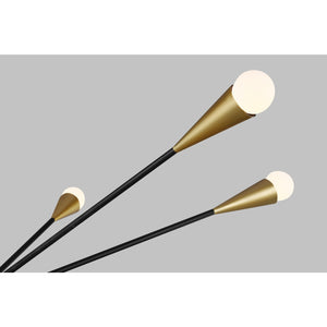 Jax Large Chandelier Burnished Brass - Visual Comfort Ceiling Lights