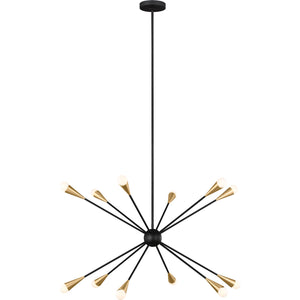Jax Large Chandelier Burnished Brass - Visual Comfort Ceiling Lights