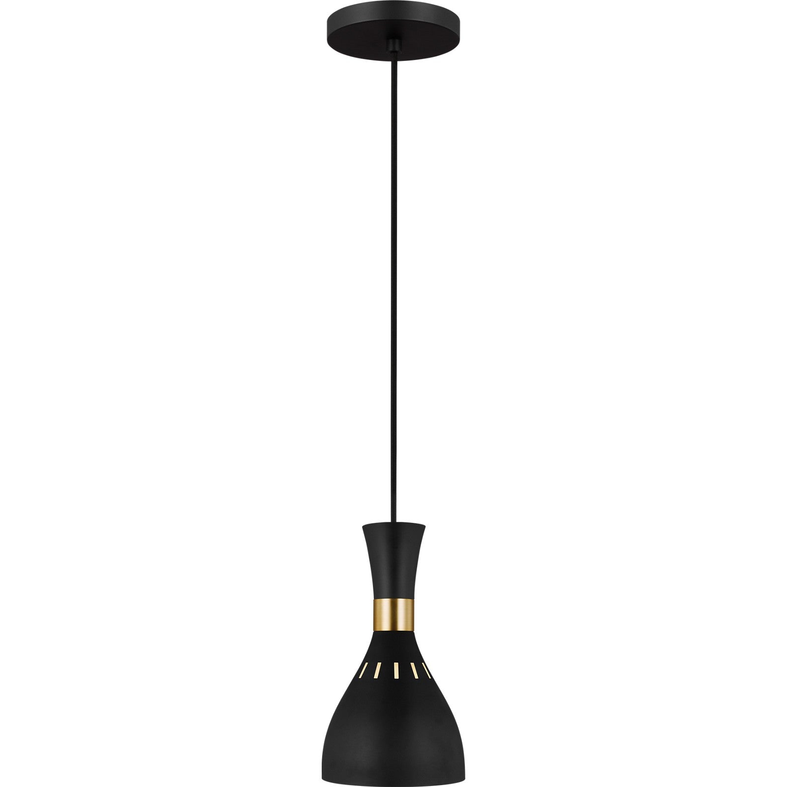 Joan Mini-Pendant Midnight Black - Visual Comfort Ceiling Lights