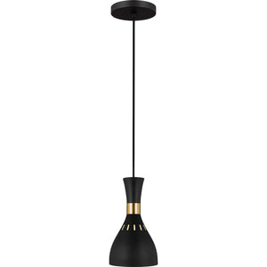 Joan Mini-Pendant Midnight Black - Visual Comfort Ceiling Lights