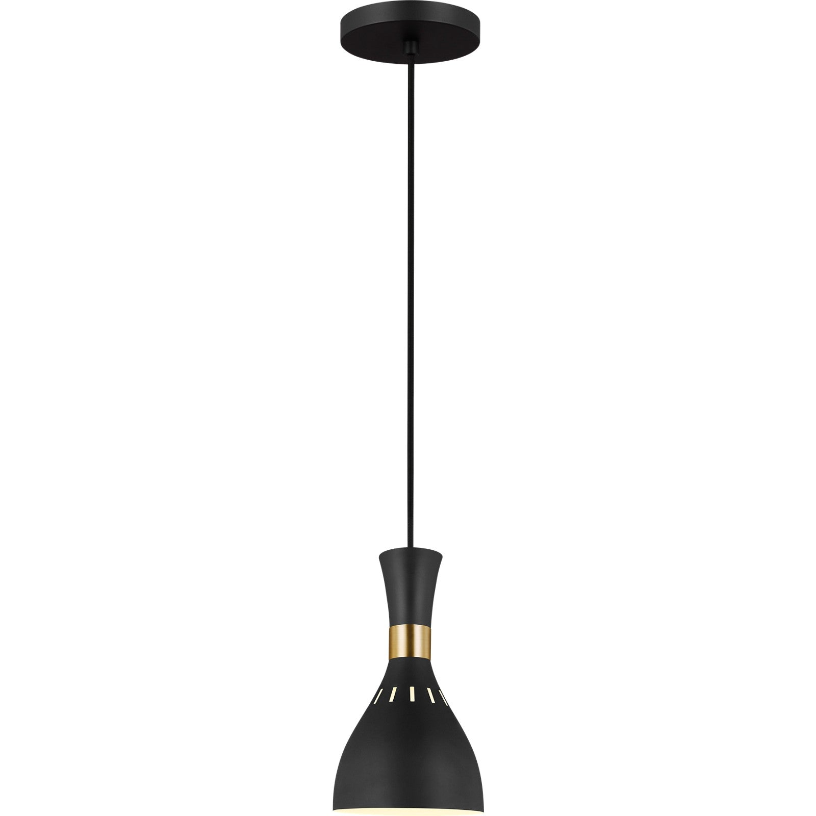 Joan Mini-Pendant Midnight Black - Visual Comfort Ceiling Lights
