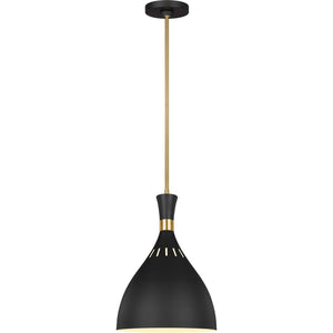 Joan Large Pendant Midnight Black - Visual Comfort Ceiling Lights