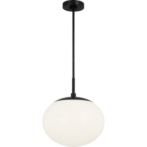 Lune Pendant Aged Iron - Visual Comfort Ceiling Lights