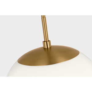Lune Pendant Aged Iron - Visual Comfort Ceiling Lights