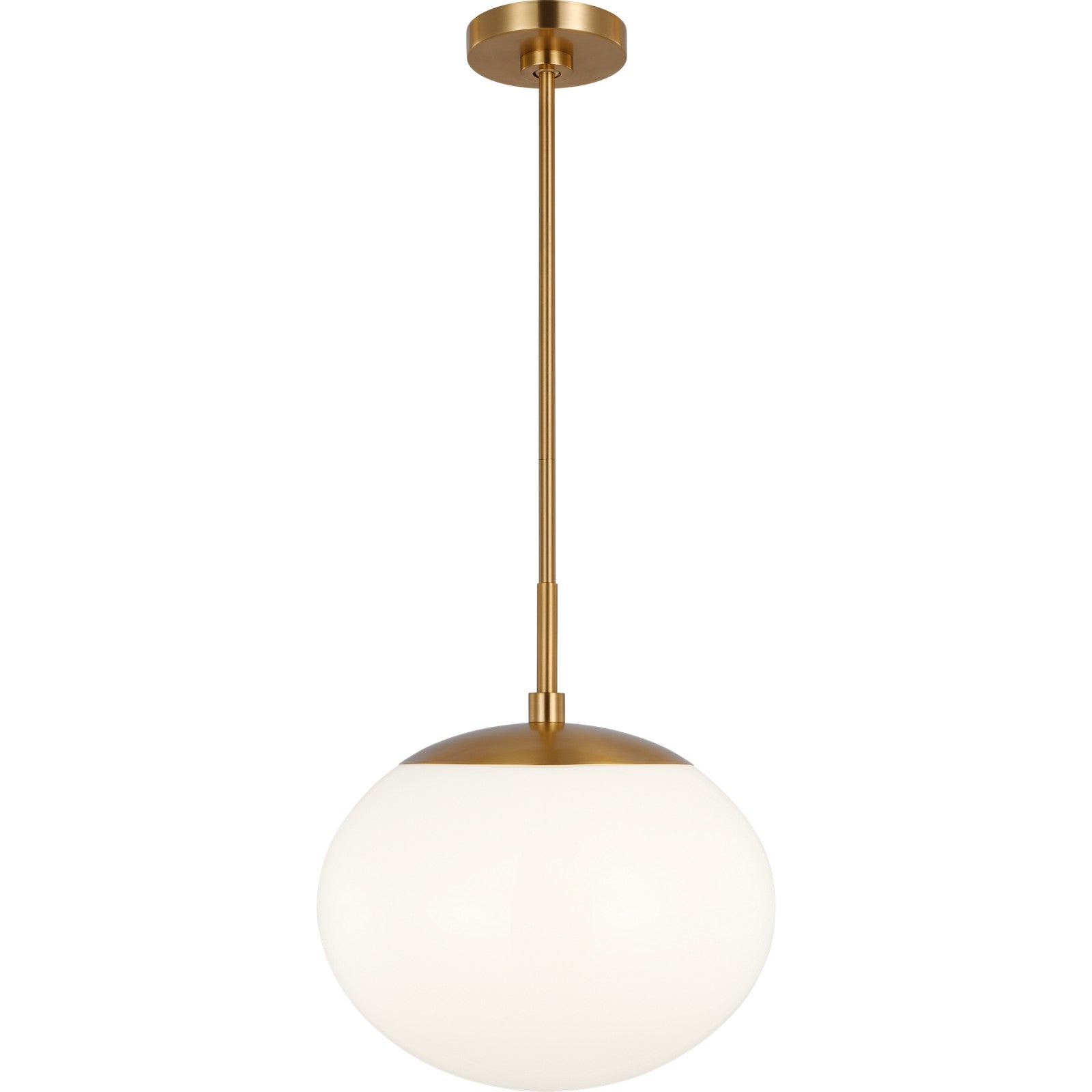 Lune Pendant Aged Iron - Visual Comfort Ceiling Lights