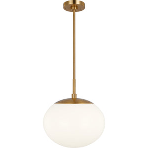 Lune Pendant Aged Iron - Visual Comfort Ceiling Lights