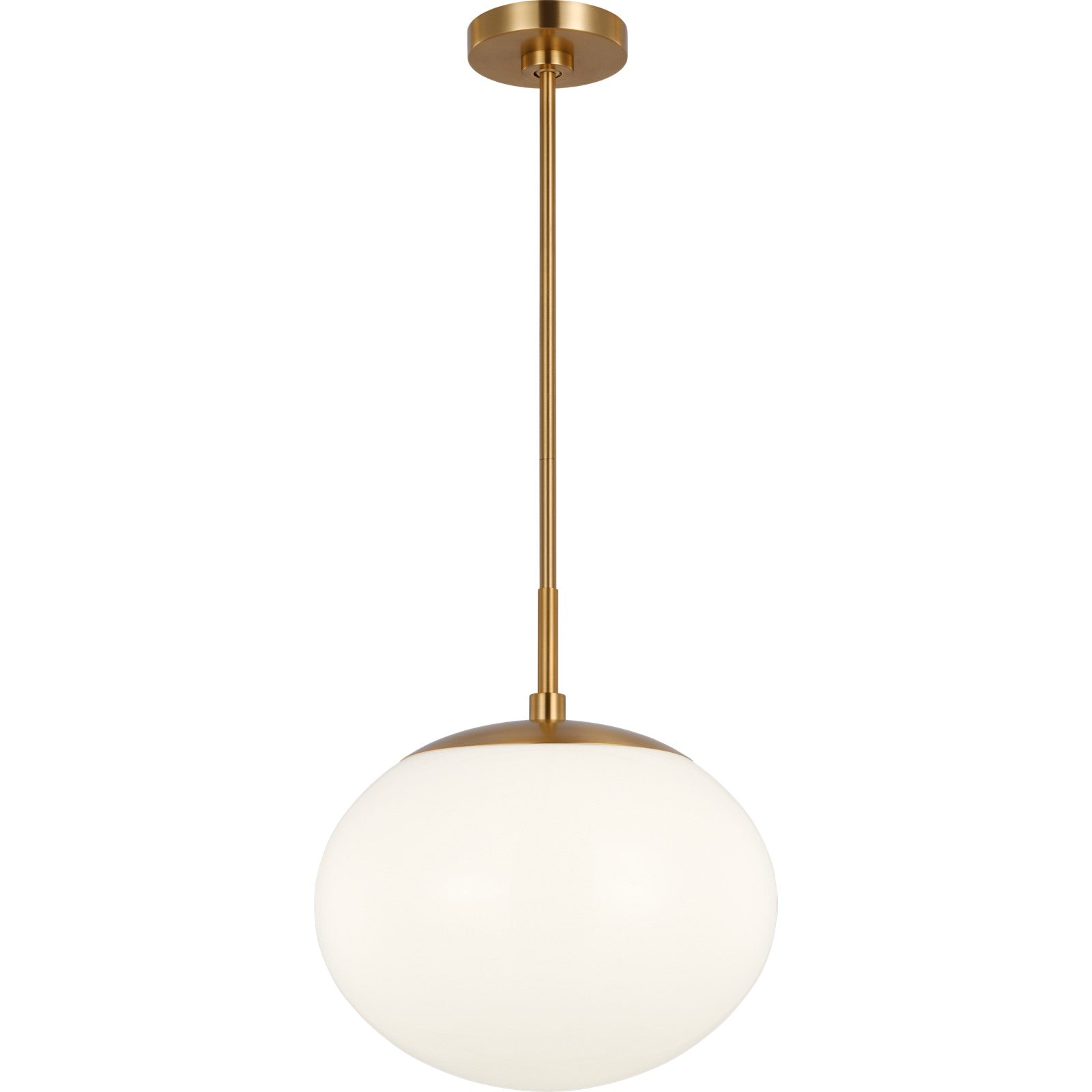 Lune Pendant Aged Iron - Visual Comfort Ceiling Lights