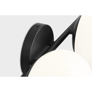 Lune 4 - Light Vanity Aged Iron - Visual Comfort Wall Lights