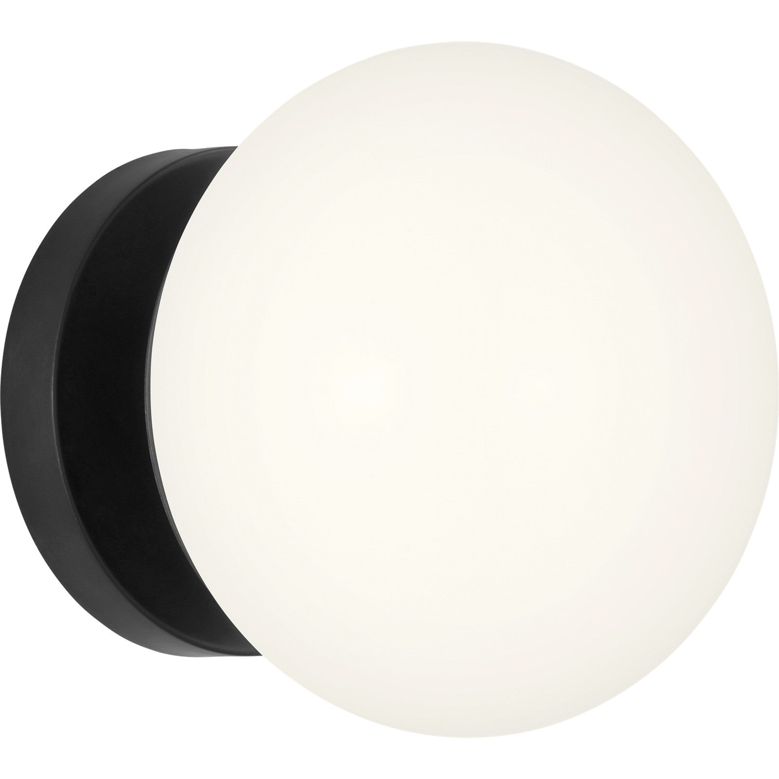 Lune Sconce Aged Iron - Visual Comfort Wall Lights