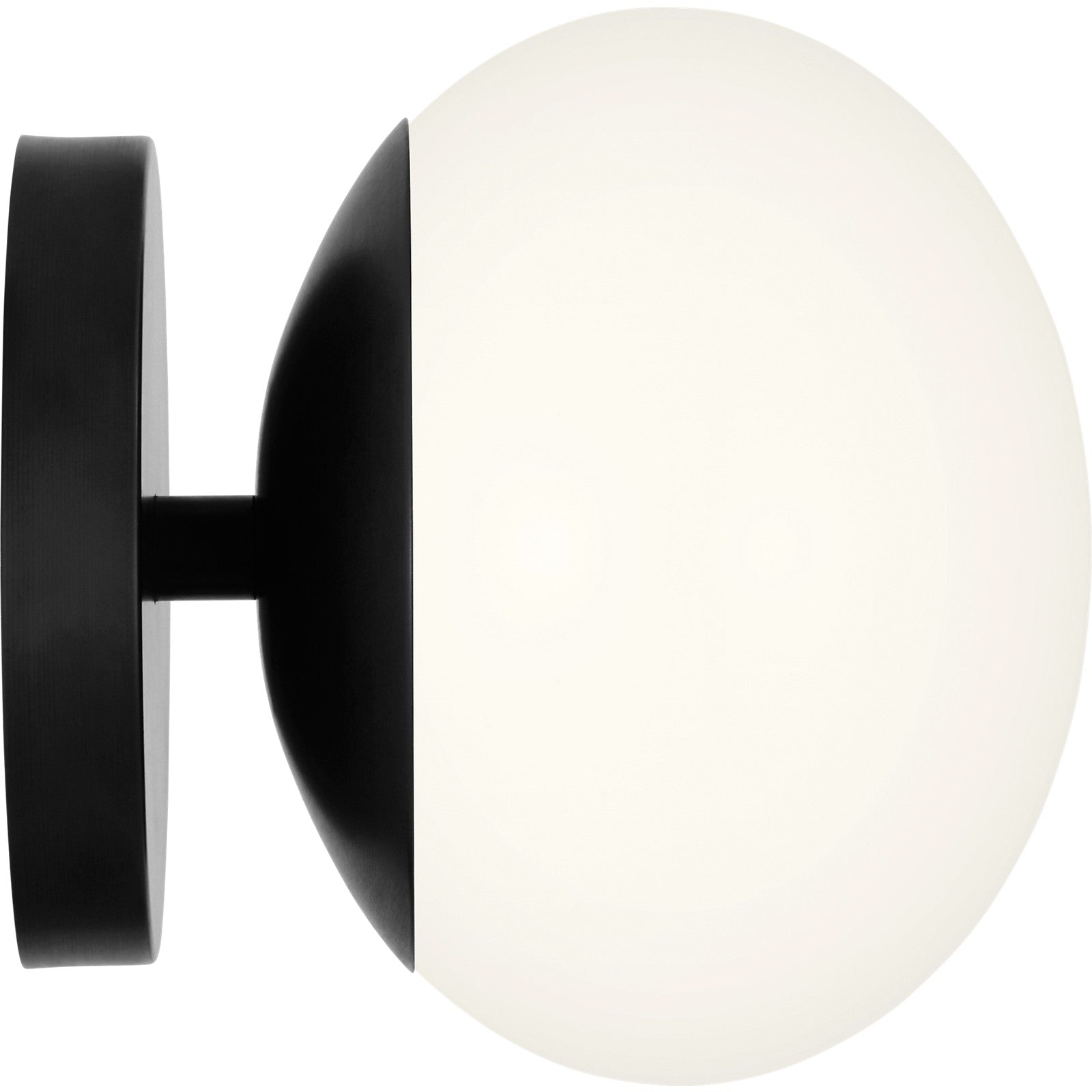 Lune Sconce Aged Iron - Visual Comfort Wall Lights