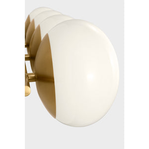 Lune 4 - Light Vanity Aged Iron - Visual Comfort Wall Lights