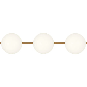 Lune 3 - Light Vanity Aged Iron - Visual Comfort Wall Lights