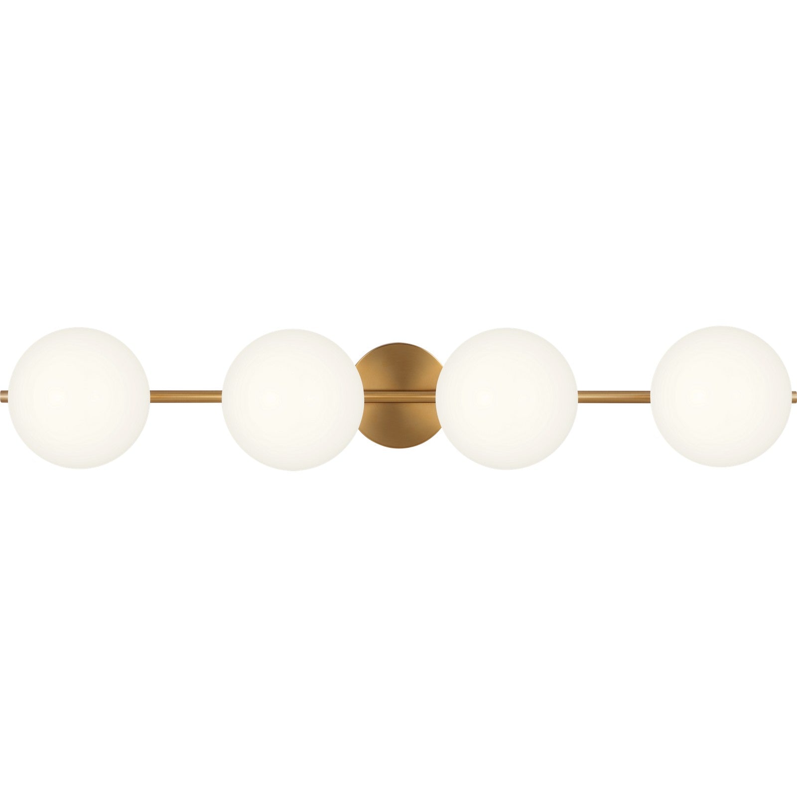 Lune 4 - Light Vanity Aged Iron - Visual Comfort Wall Lights