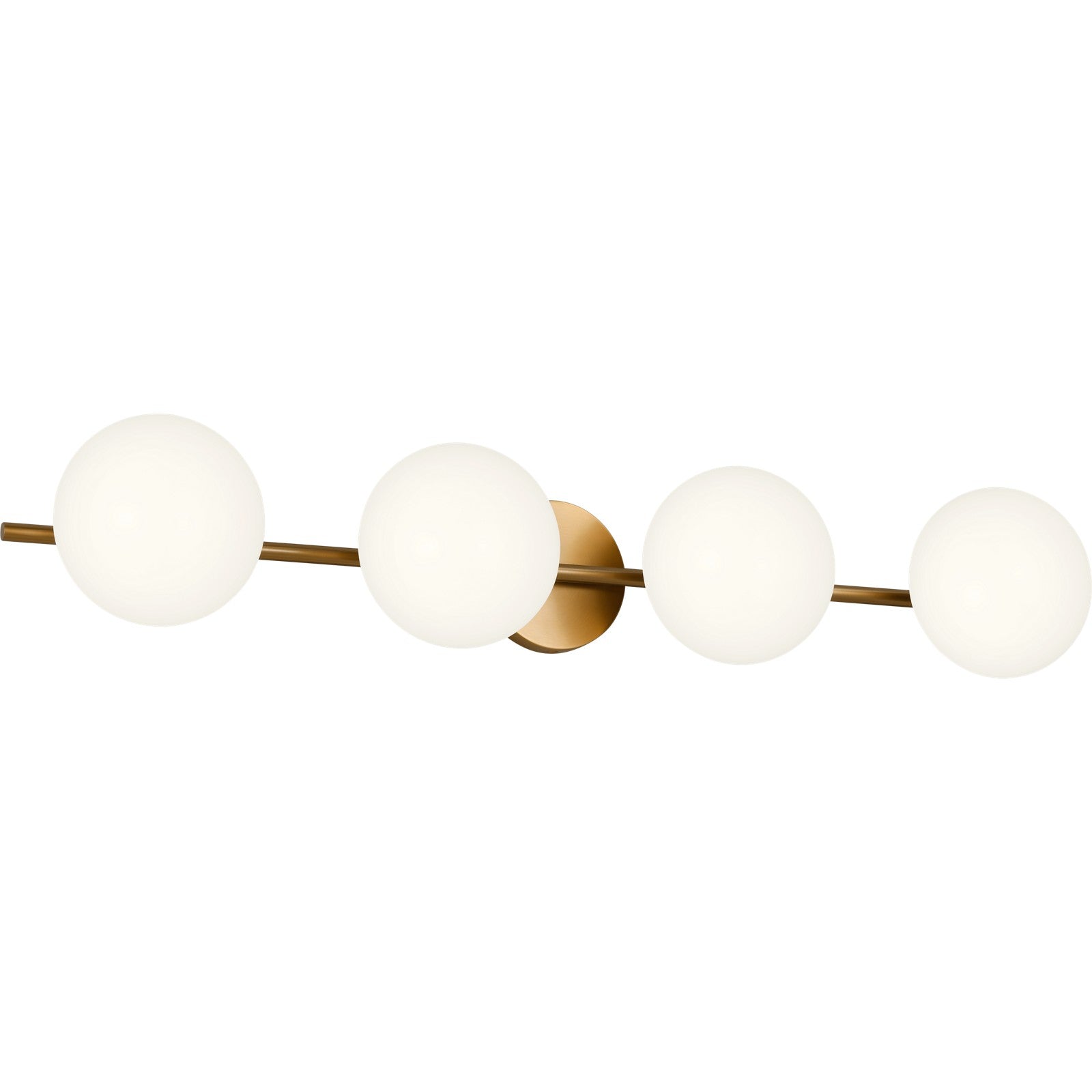 Lune 4 - Light Vanity Aged Iron - Visual Comfort Wall Lights