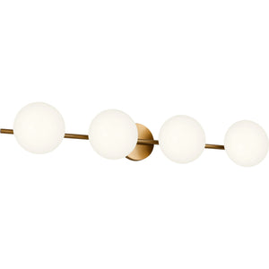 Lune 4 - Light Vanity Aged Iron - Visual Comfort Wall Lights