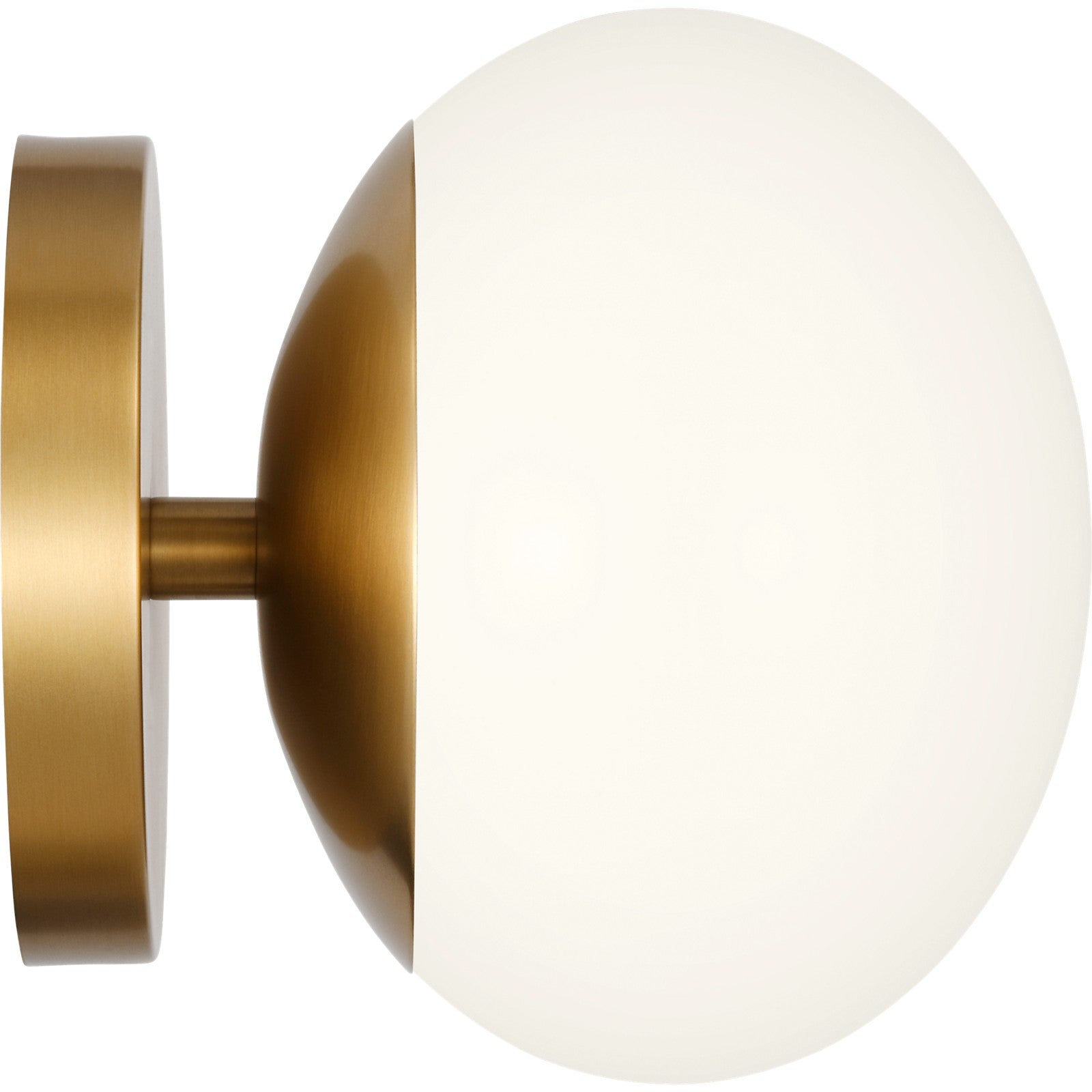 Lune Sconce Aged Iron - Visual Comfort Wall Lights