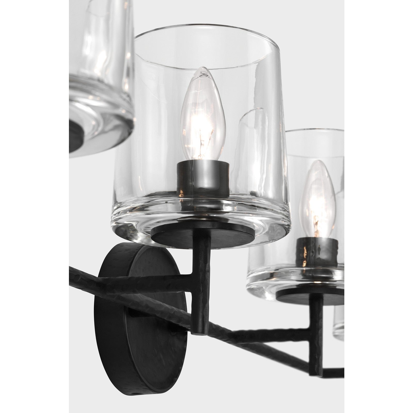 Marietta 4 - Light Vanity Aged Iron - Visual Comfort Wall Lights