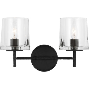 Marietta 2 - Light Vanity Aged Iron - Visual Comfort Wall Lights