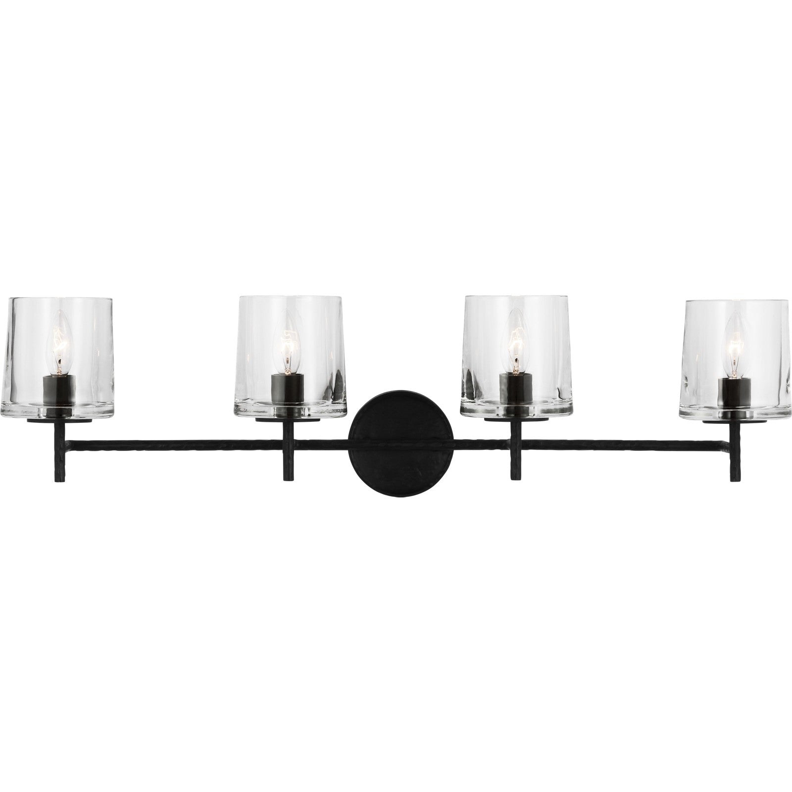 Marietta 4 - Light Vanity Aged Iron - Visual Comfort Wall Lights