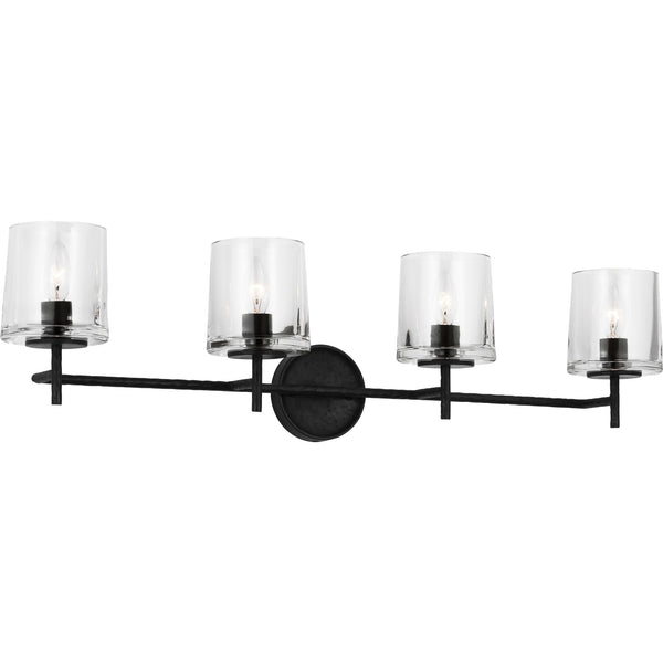 Marietta 4 - Light Vanity Aged Iron - Visual Comfort Wall Lights