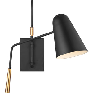 Simon Task Sconce Burnished Brass - Visual Comfort Wall Lights