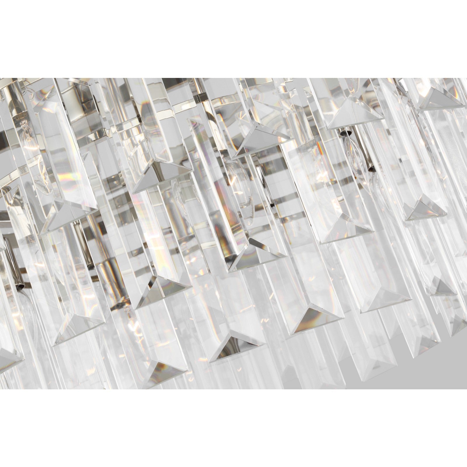 Arden Large Chandelier in Burnished Brass - Visual Comfort Ceiling Lights