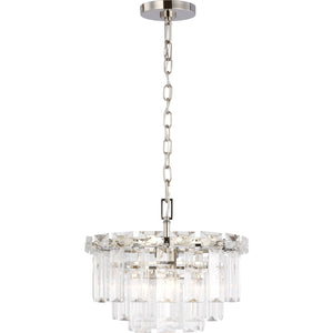Arden Small Chandelier in Burnished Brass - Visual Comfort Ceiling Lights