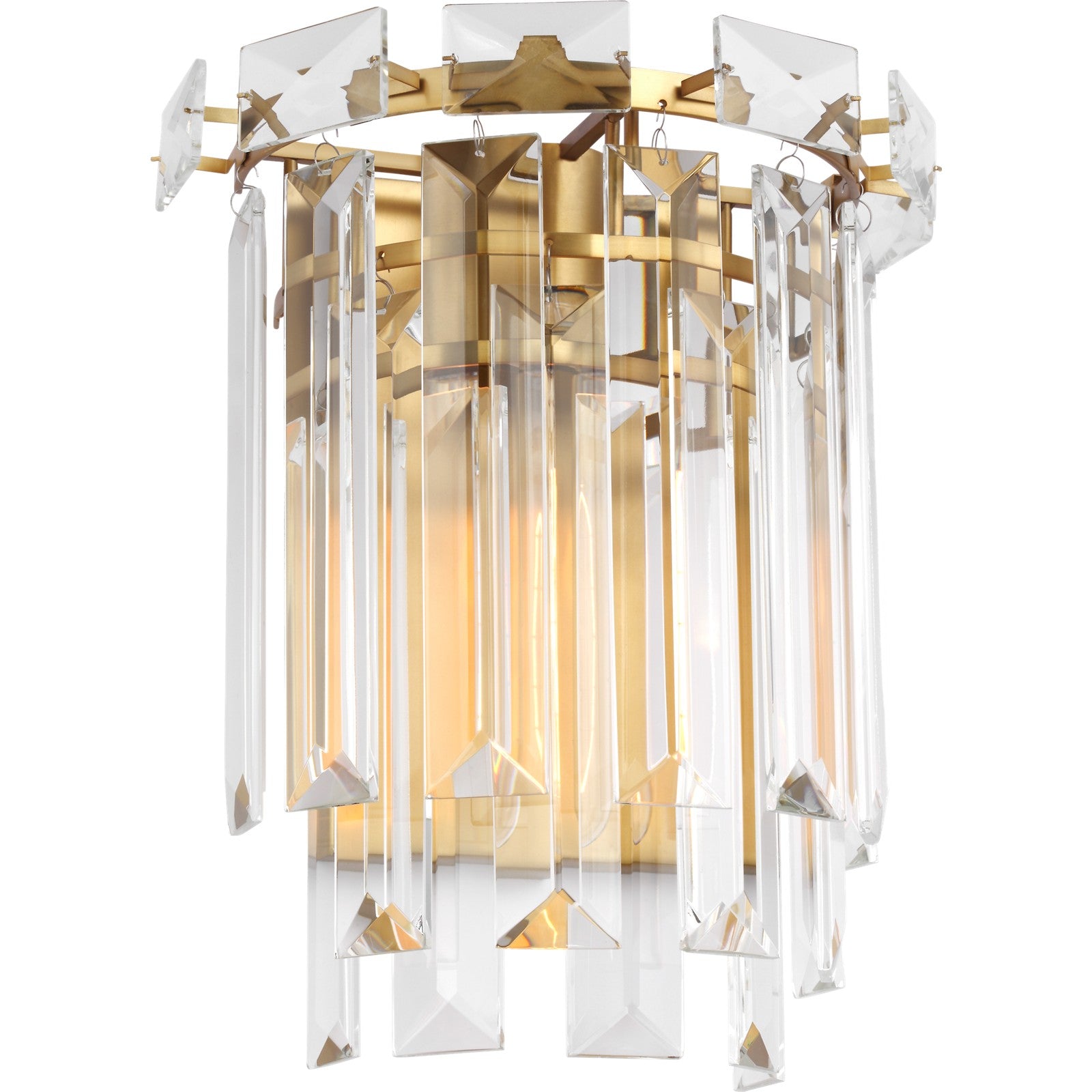 Arden Sconce in Burnished Brass - Visual Comfort Wall Lights