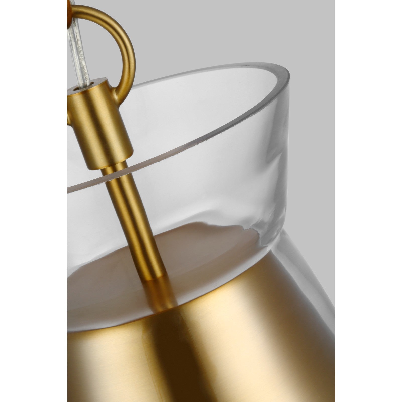 Atlantic Narrow Pendant Burnished Brass - Visual Comfort Ceiling Lights