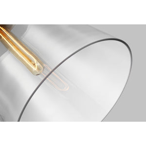Atlantic Narrow Pendant Burnished Brass - Visual Comfort Ceiling Lights