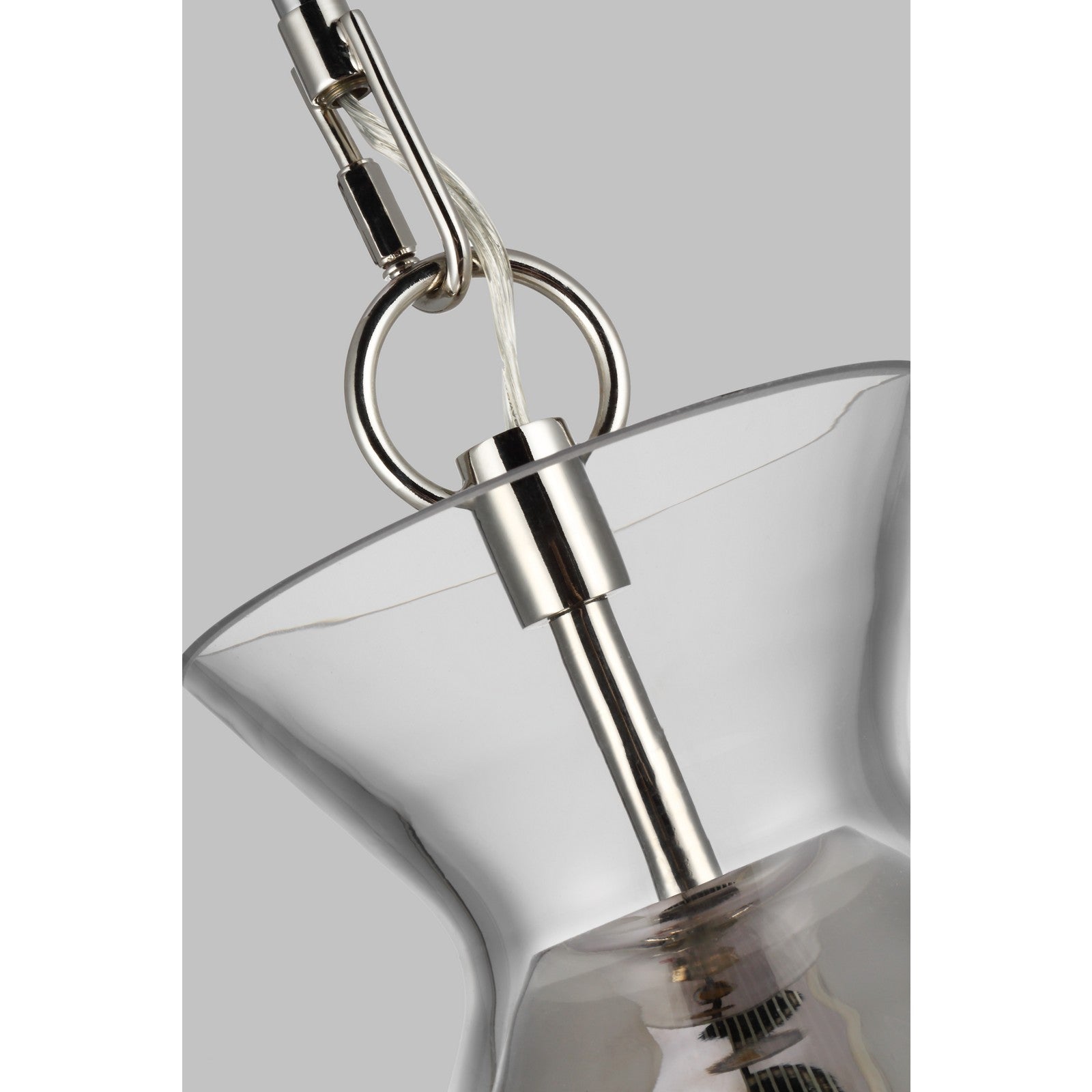 Atlantic Wide Pendant Burnished Brass - Visual Comfort Ceiling Lights