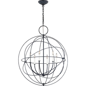 Bayberry Large Pendant Weathered Galvanized - Visual Comfort Ceiling Lights