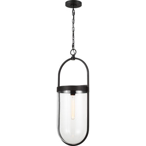 Blaine Large Pendant Aged Iron - Visual Comfort Ceiling Lights
