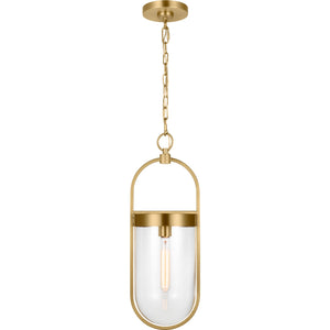 Blaine Small Pendant Aged Iron - Visual Comfort Ceiling Lights