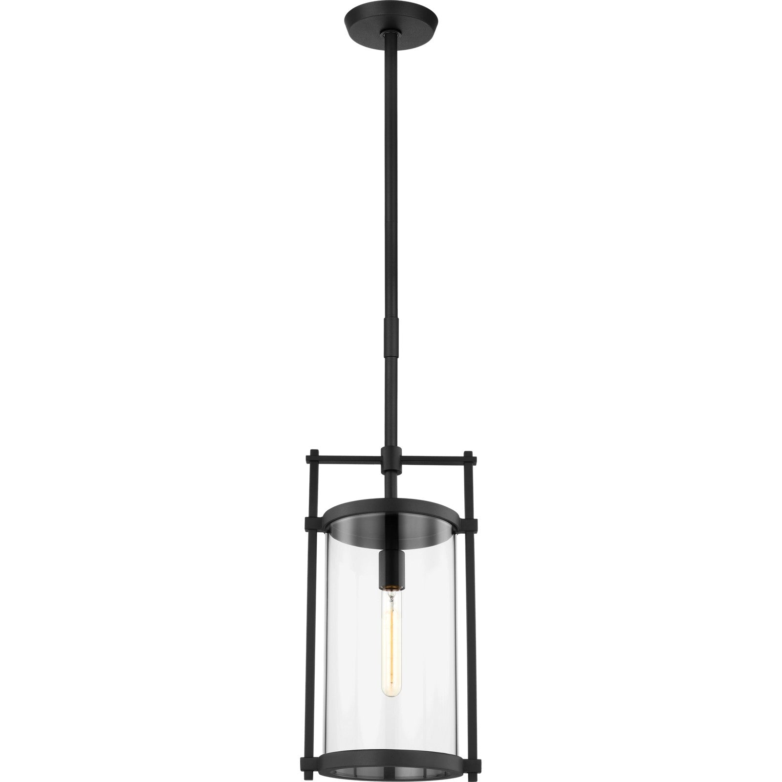 Eastham Outdoor Pendant Textured Black - Visual Comfort Outdoor Lighting