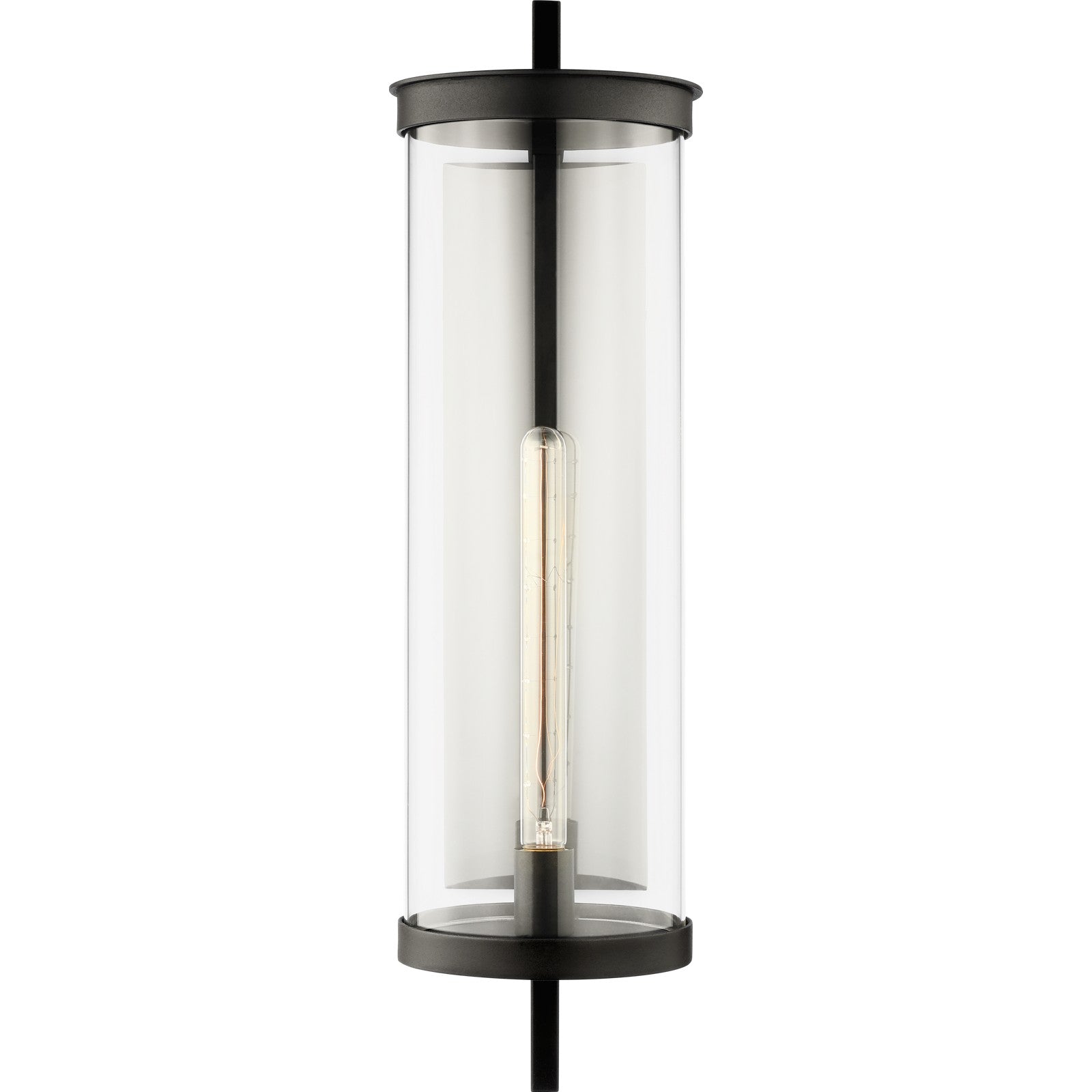 Eastham Extra Large Wall Lantern Textured Black - Visual Comfort Outdoor Lighting