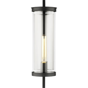 Eastham Medium Wall Lantern Textured Black - Visual Comfort Outdoor Lighting