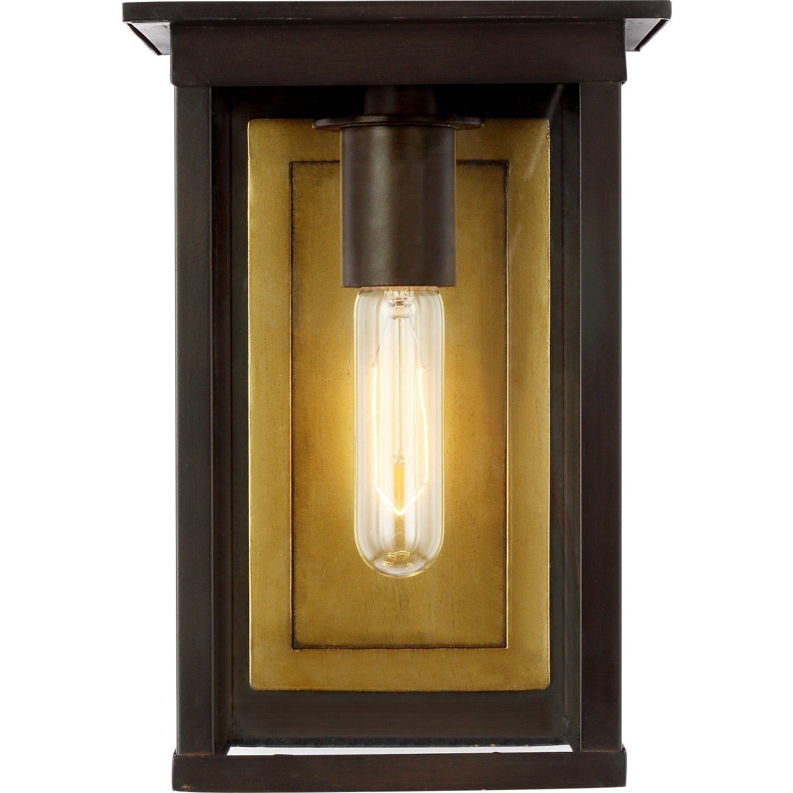 Freeport Small Outdoor Wall Lantern in Heritage Copper - Visual Comfort Outdoor Lighting