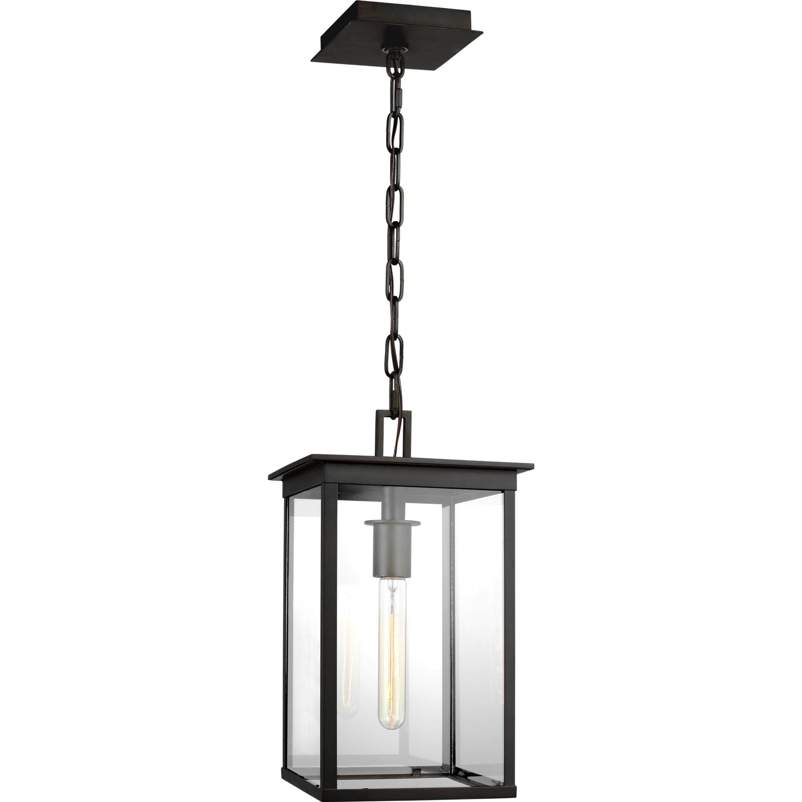 Freeport Small Outdoor Pendant in Heritage Copper - Visual Comfort Outdoor Lighting