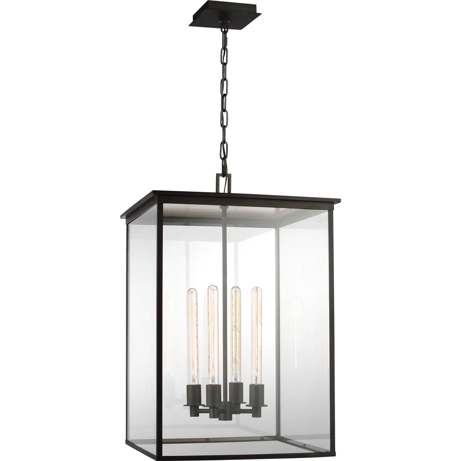 Freeport Large Outdoor Pendant in Heritage Copper - Visual Comfort Outdoor Lighting