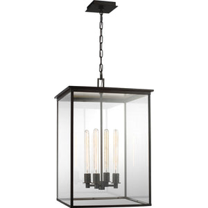 Freeport Large Outdoor Pendant in Heritage Copper - Visual Comfort Outdoor Lighting